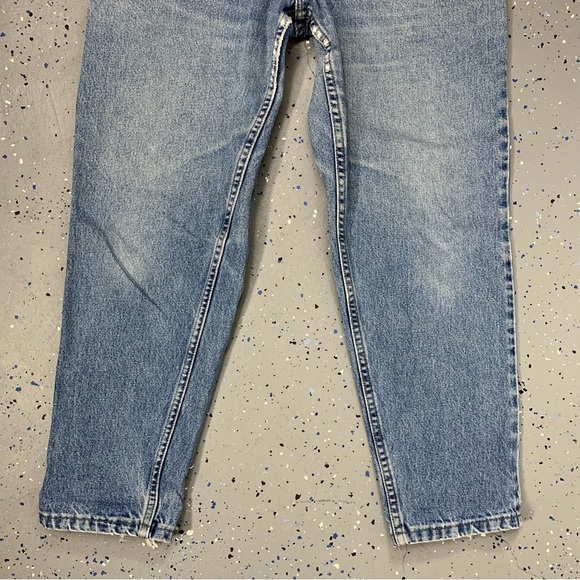 Vintage 80s Gitano Distressed Mom Jeans High Waist Tapered Leg 14 Petite 32"x29" - Picture 5 of 11